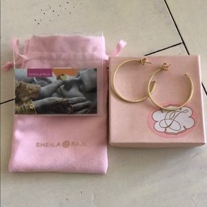 Sheila Fajl Hoop Earrings - Like New!
